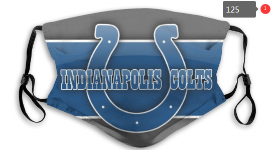 NFL Indianapolis Colts #10 Dust mask with filter
